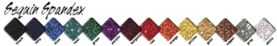 Sequin color options