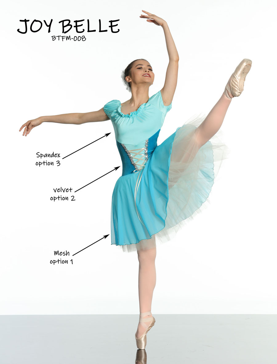Character ballet dance costume